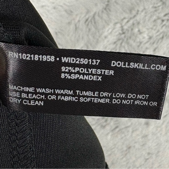 NEW Dolls Kill Widow Wicked Love Affair Corset Top Women S Goth Punk Emo Punk - Picture 8 of 9